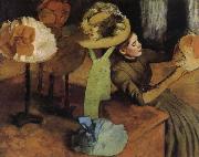 Edgar Degas The Store of  Millinery Sweden oil painting artist